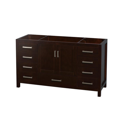Sheffield 59" Freestanding Single Vanity Base Only