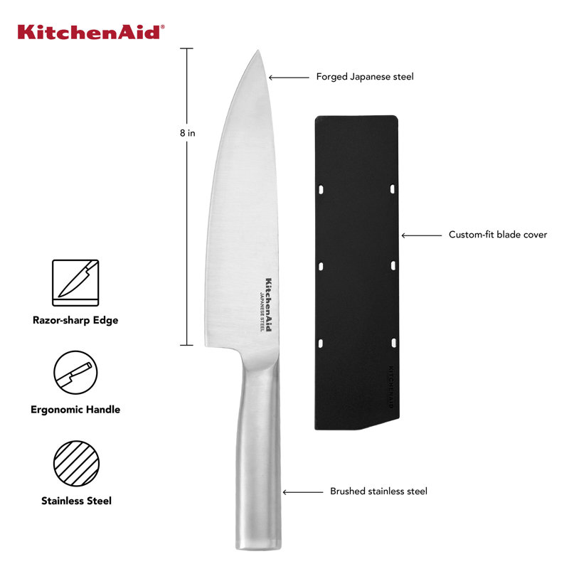 Couteau de chef Kitchenaid Gourmet, 8 po