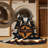 Washable Skull and Bones Southwestern Area Rug-1616899668