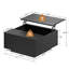 Table basse à plateau relevable 31,5 po avec base en bloc-1438687209