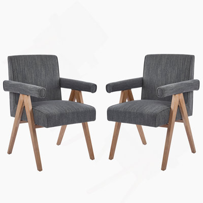 Poppy Fabric Dining Armchair