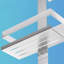 Over-the-Door Stainless Steel Shower Caddy