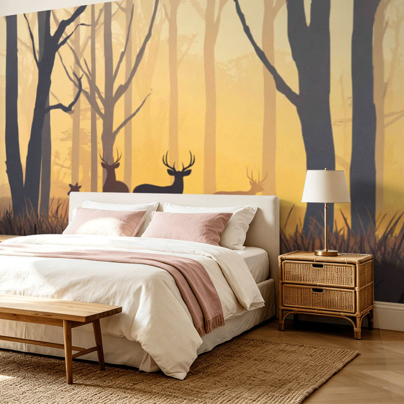 Adhésif mural amovible Peel and Stick, 68.88" L x 96" W