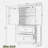 Bathroom Storage Cabinet With Two Doors, 2 Drawers And Adjustable Shelf-1953685687
