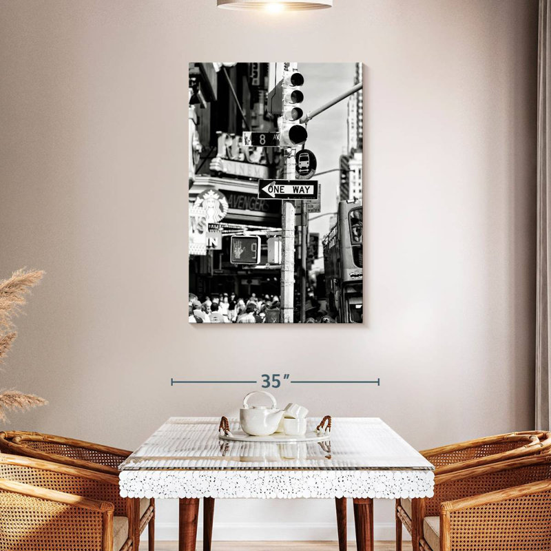 Aime Traffic Light Times Square, 45" H x 30" W