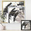 Glam Painted Arcs I - reproduction d'art sur toile encadrée-48308455-48308452