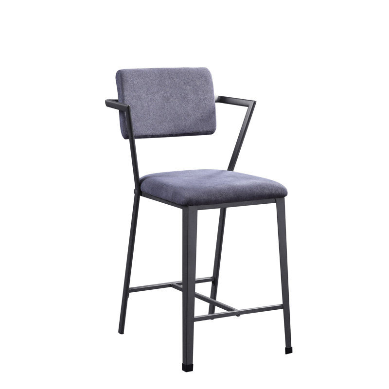 Chaise à hauteur de comptoir Cargo, Gris