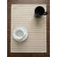 Sandy Beige Marina Stripe Indoor Outdoor Placemat