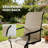 High Back Outdoor Chairs,Swivel Chairs Set Of 2-1551560855