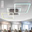 Omaha 3-Light 76.5cm LED Semi Flush Mount