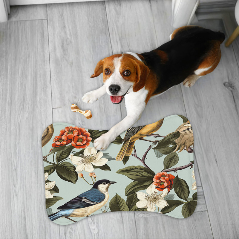 Tapis à motif d'os 1 pièce