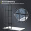 Walk in Shower Enclosure with 8mm Half Frosted Easy Clean Safety Glass-1113998444