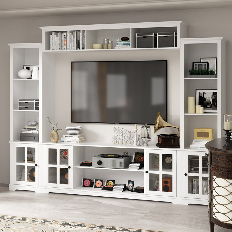Mayge Entertainment Center for TVs up to 65", White