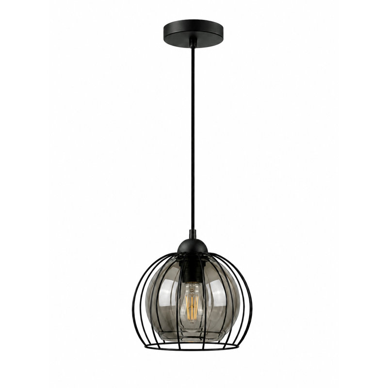 1 - Light Matte Black Pendant