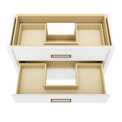 Kiawah Two-Drawer Single Bath Vanity