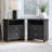 Watauga 26.8" 2 Drawer Nightstand with Storage 