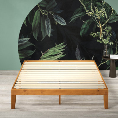 Jowita Wood Platform Bed Frame