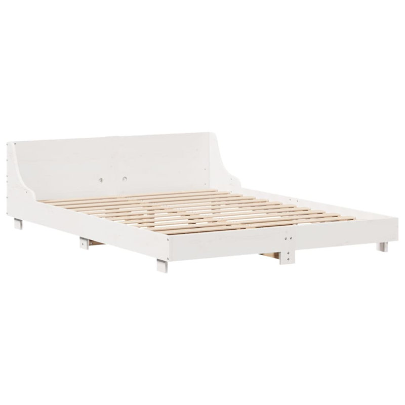 Dollman Bed, 150cm x 200cm, Wax brown
