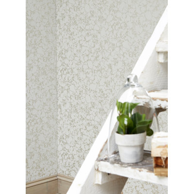 Botanica 10.05m x 52cm Metallic Wallpaper Roll