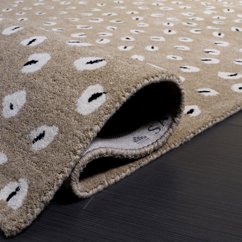 Fifth Avenue Hand Tufted Wool; Cotton Animal Print Indoor Rug, Runner 2'3" x 8'