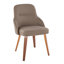 Chaise rembourrée York en similicuir York par Lumisource - ensemble de 2-113645576-113645577