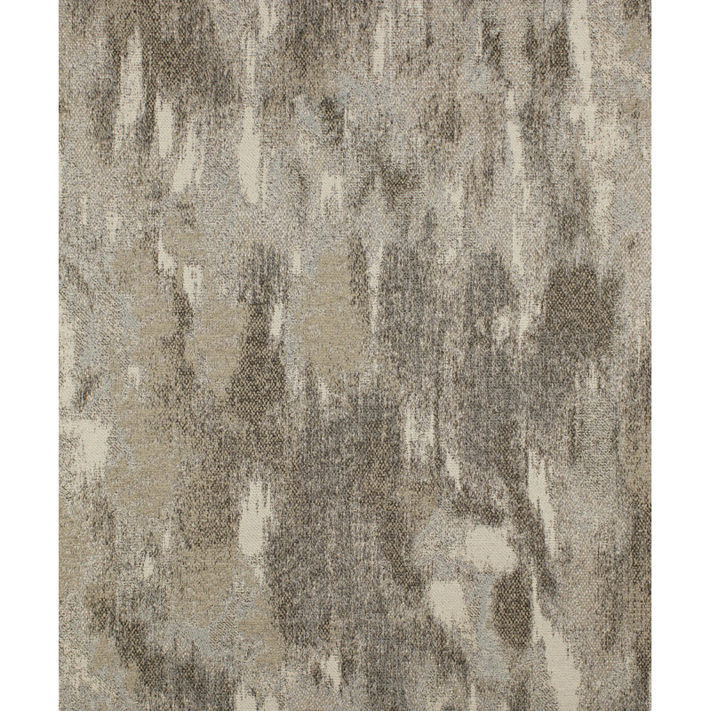 Brunhilda Fabric, Gray/Black