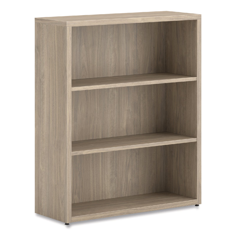Kingswood Walnut 43.75" Tall Brown Laminate Bookcase