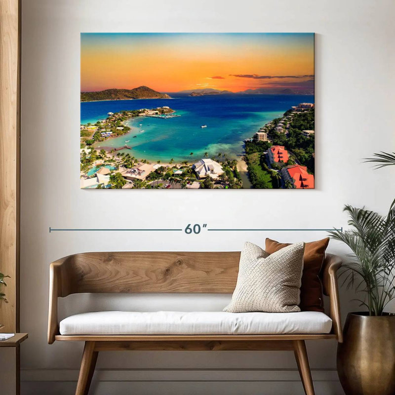 Ravi St. Thomas US Virgin Islands, 32" H x 48" W