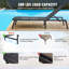 Chaise longue d'extérieur réglable à 5 positions 2 pièces avec structure robuste résistante à la rouille et tissu respirant et confortable-774223031