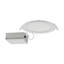 6.78 in. Selectable 12 W Air-Tight IC Rated LED Canless Standard Recessed Lighting Kit