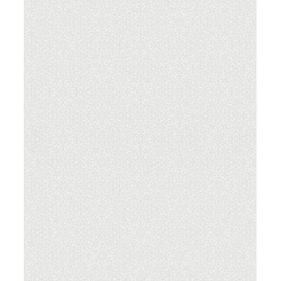 Serene Collection Metallic Openwork Mandala Flower Design 33' L x 21" W Wallpaper Roll