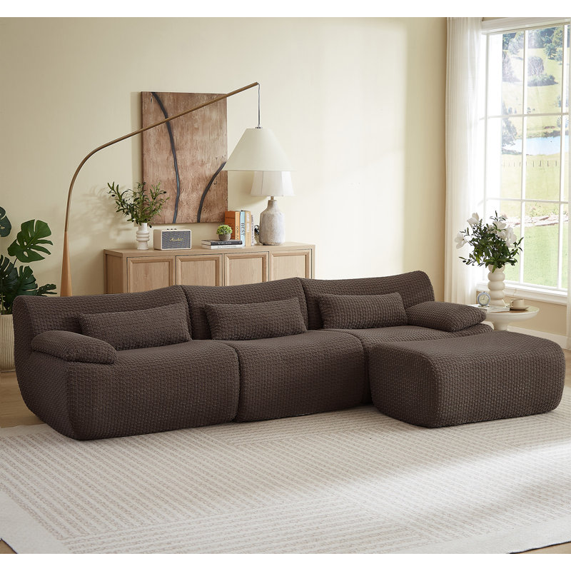 Canapé modulaire Modern, Brun