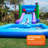 JumpOrange Octopus Commercial Grade Bounce House Water Slide with Pool for Kids (with Blower)
