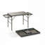 Table de patio portable, table debout, table d'extérieur pliable, table de camping, table de salle à manger extensible, table de pique-nique