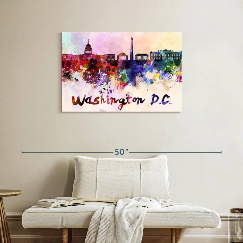 Ravi Washington, couleurs, H 24 po x l 36 po