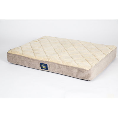 Serta Quilted Pillowtop Pet Bed