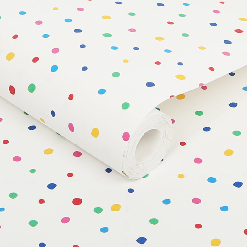 Children's Joules Polka Dots Wallpaper Double Roll