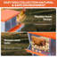 Boîte de nidification de poulet à 6 compartiments, boîte à œufs en métal avec trous ventilés, orange-745068783