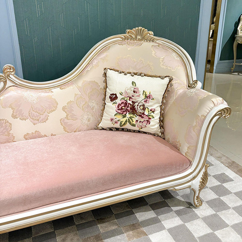 Méridienne d'intérieur classique en tissu, Right Hand Facing
