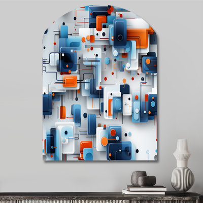 Copelin - Abstract Irregular Wall Art - Arch Shape