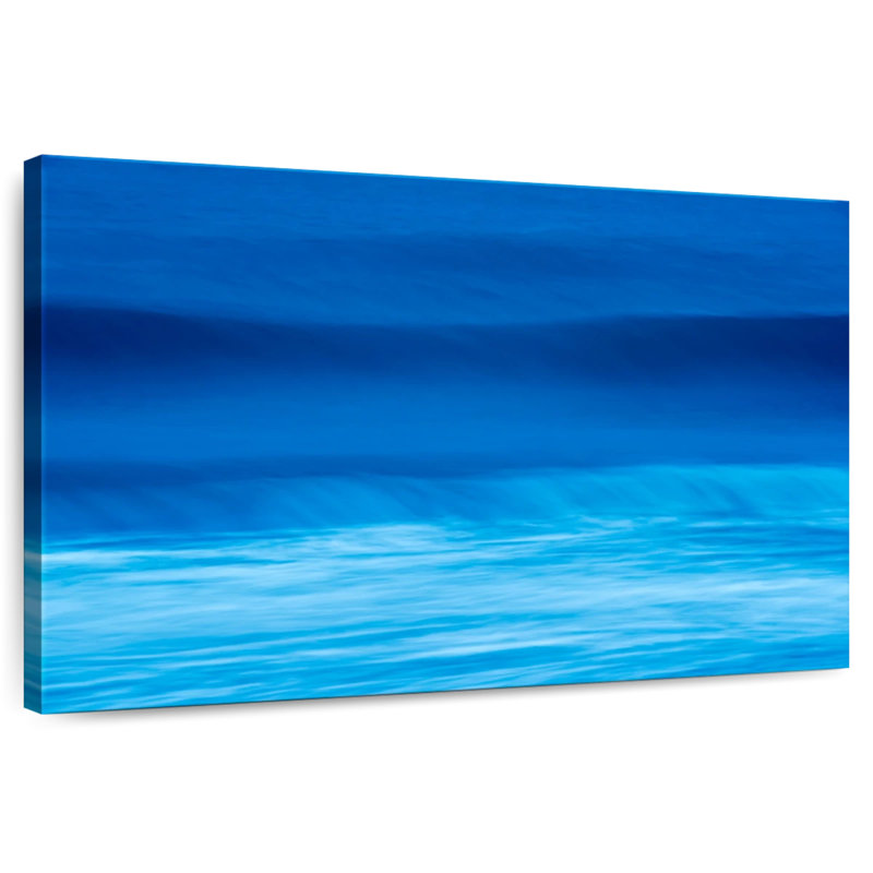 Gillard Deep Blue Waves, 32" H x 48" W