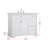 42'' Single Bathroom Vanity with Marble Top-800891179