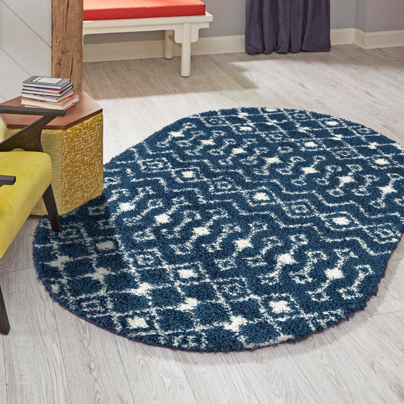 Tapis Enchantee, Ovale 6 pi 1 po x 9 pi