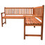 Banc de jardin en bois Wingert-514580746