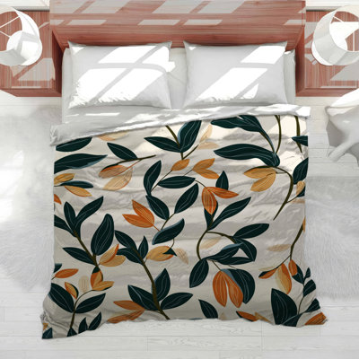 Édredon floral à motif de vigne Shabby Chic