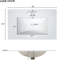 Armoire de rangement pour salle de bain 30 po, gris, bois massif, évier simple, 2 portes, 1 tiroir fonctionnel, applicable en gris. Meuble-lavabo avec portes. 2 portes et 1 rangement, en bois-523302589-523302590