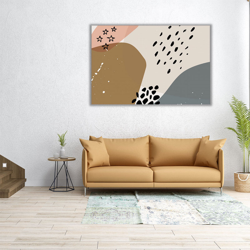 «Enlightened Abstract», reproduction d'art sur toile, H 16 po x l 24 po