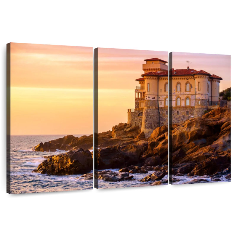 Lilie Boccale Castle, 48" H x 74" W