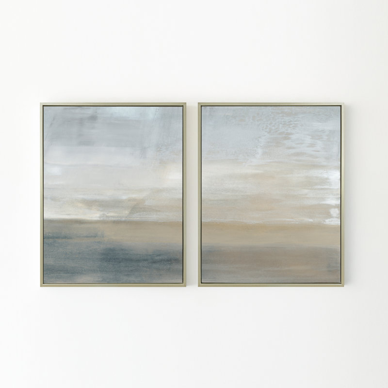 Slated No. 2 Print by Carol Benson-Cobb, Gold