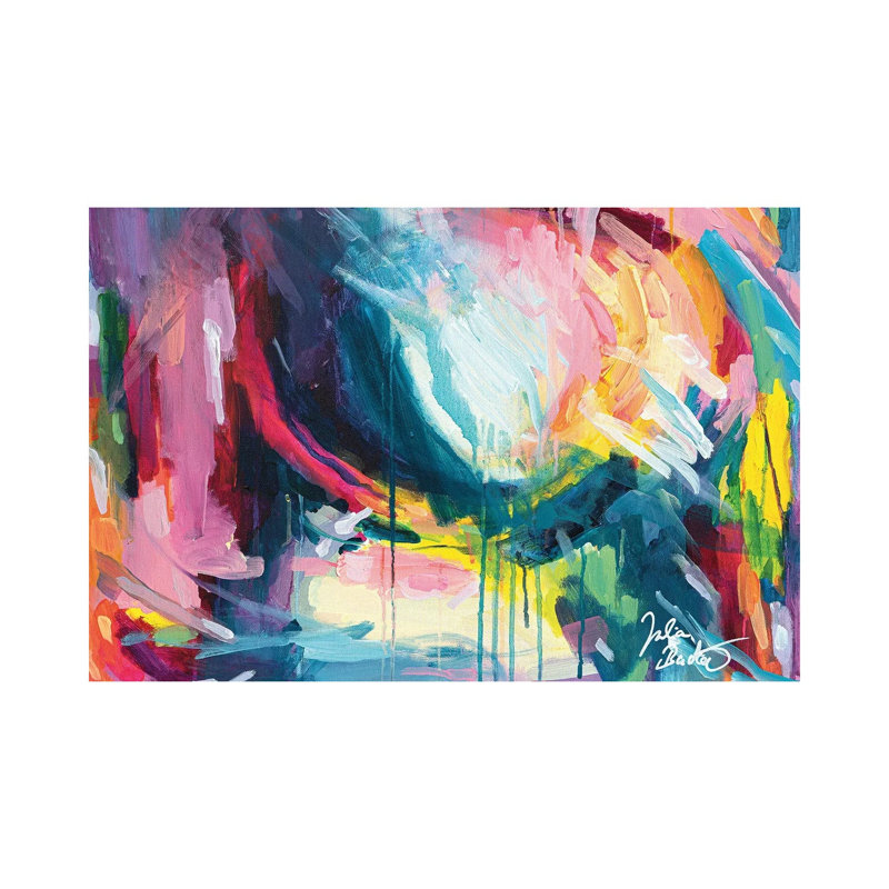 Irresistible 1 Piece Wrapped Canvas Wall Art, 30.48 cm H x 45.72 cm W